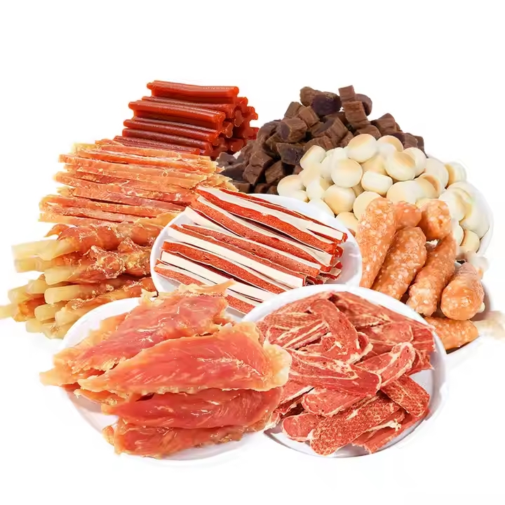 Wholesale  Dog Snack Meat Dry Food Chicken Duck Protect Teeth Training Reward Beef Healthy Pet Treats Dog Food